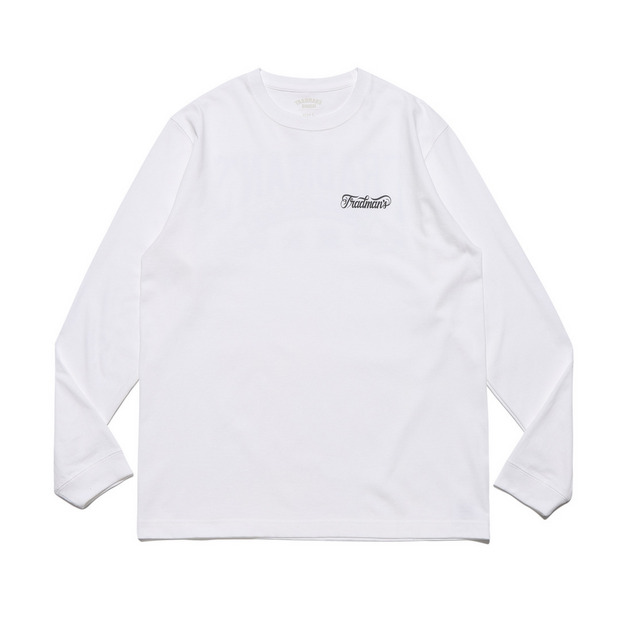 JOE SIGN LONG SLEEVE / WHITE｜TRADMAN