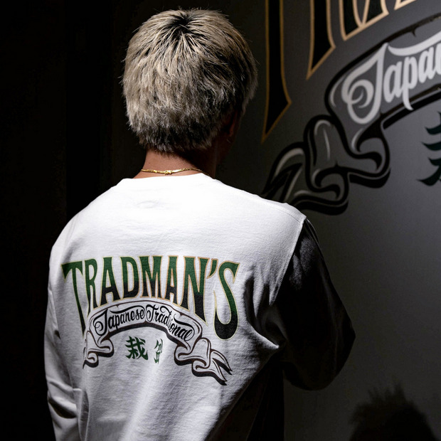 JOE SIGN LONG SLEEVE / WHITE｜TRADMAN