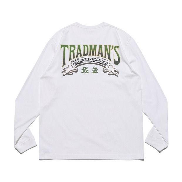 JOE SIGN LONG SLEEVE / WHITE｜TRADMAN