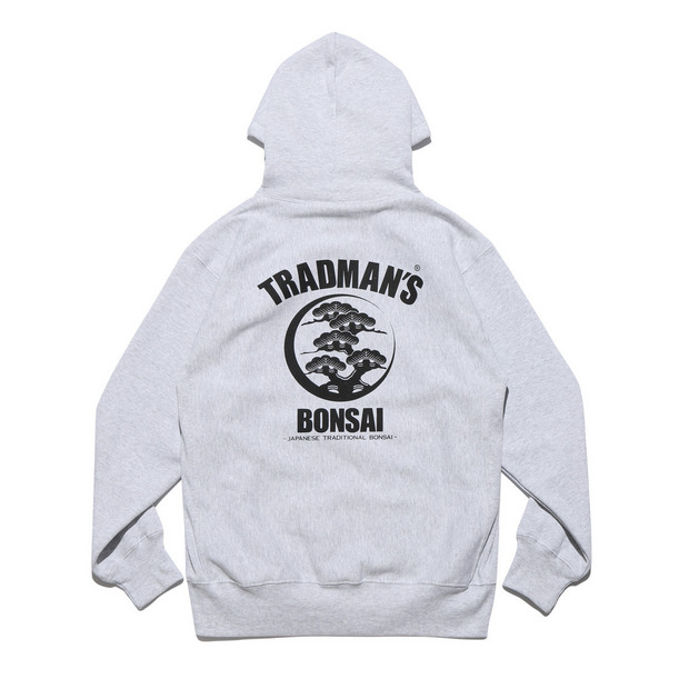 TRAD KAMON HOODIE -GRAY-｜TRADMAN