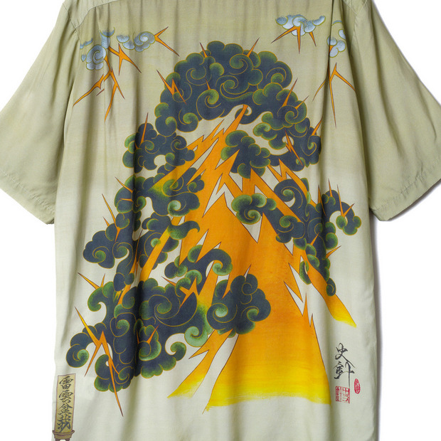 RAIUN-MATSU collaboration with Aloha Blossom -Short sleeve 