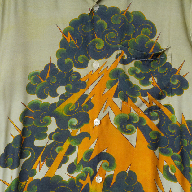 RAIUN-MATSU collaboration with Aloha Blossom -Short sleeve 