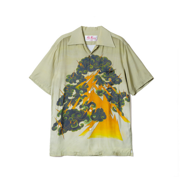 RAIUN-MATSU collaboration with Aloha Blossom -Short sleeve 