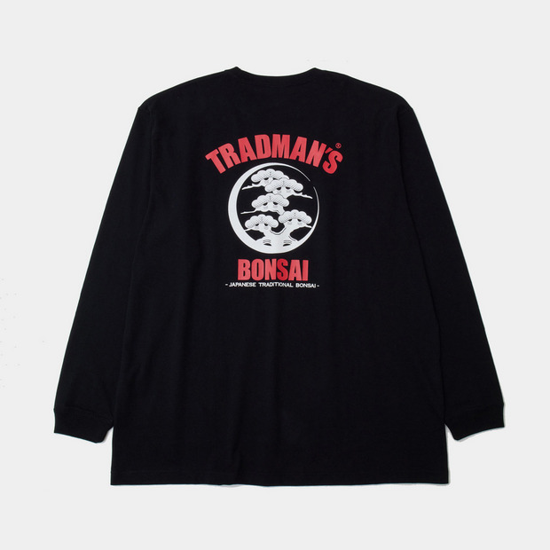 TRAD KAMON LONG SLEEVE / BLACK 詳細画像