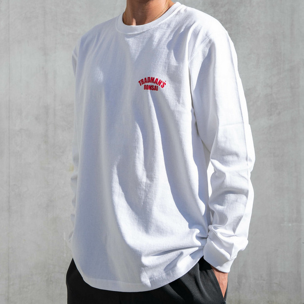 TRAD KAMON LONG SLEEVE / WHITE 詳細画像