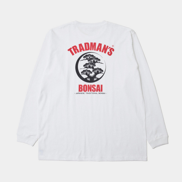 TRAD KAMON LONG SLEEVE / WHITE 詳細画像