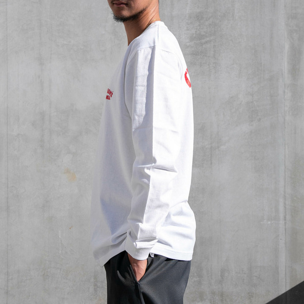 TRAD KAMON LONG SLEEVE / WHITE 詳細画像