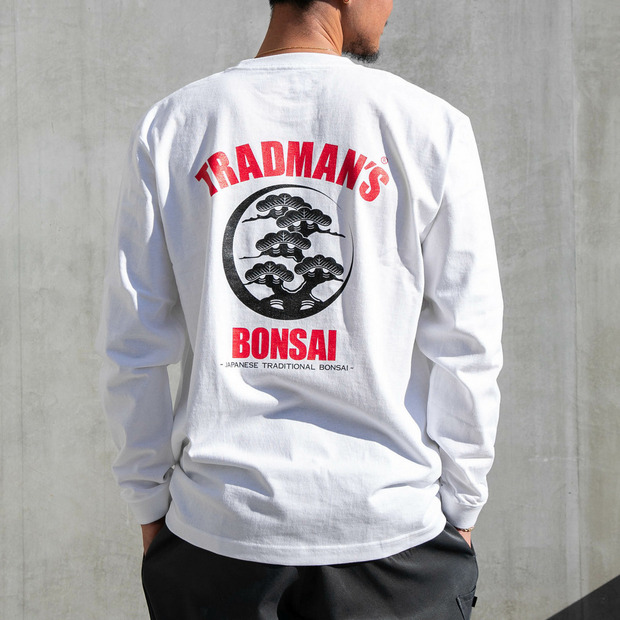 TRAD KAMON LONG SLEEVE / WHITE 詳細画像