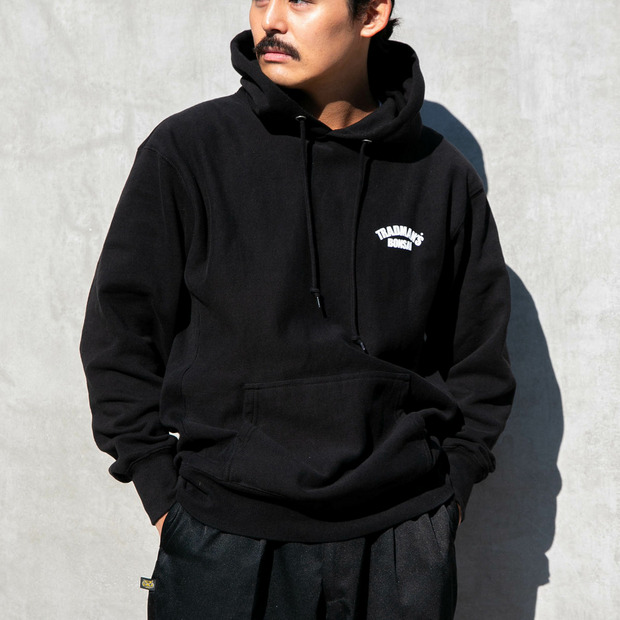 TRAD KAMON HOODY / BLACK 詳細画像