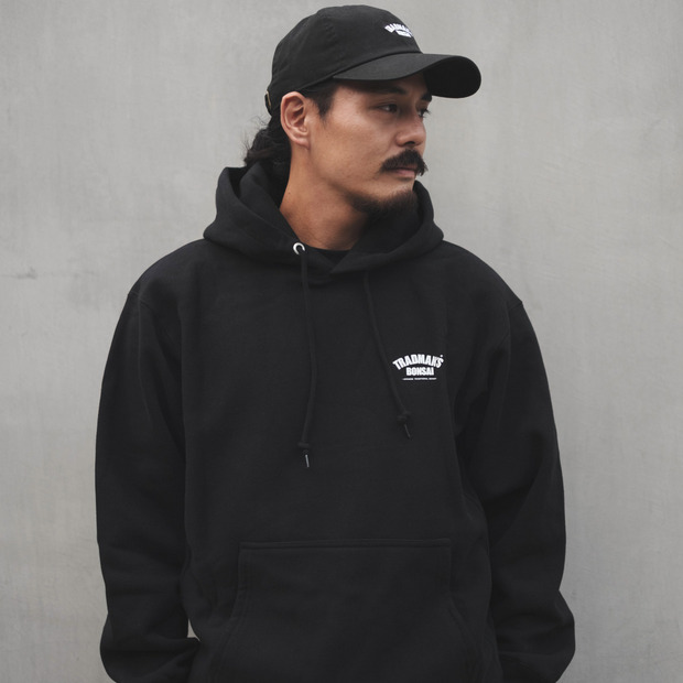TRAD KAMON  HOODIE -BLACK- 詳細画像
