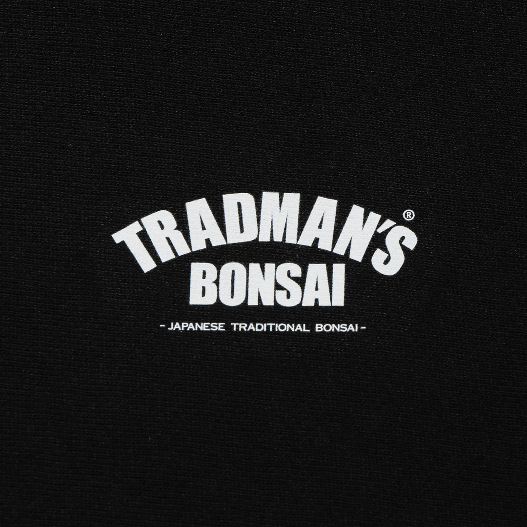 TRAD KAMON HOODIE -BLACK-｜TRADMAN'S BONSAI ONLINE STORE｜トラッド
