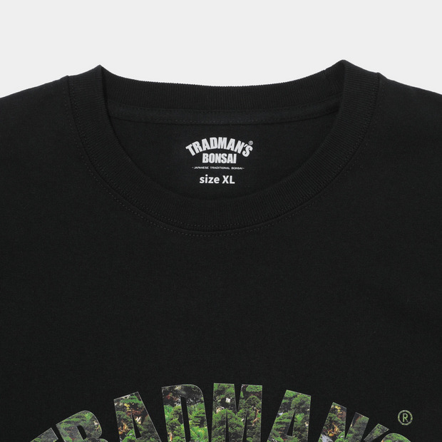 BONSAI CAMOUFLAGE TEE / ARCH LOGO BLACK  詳細画像