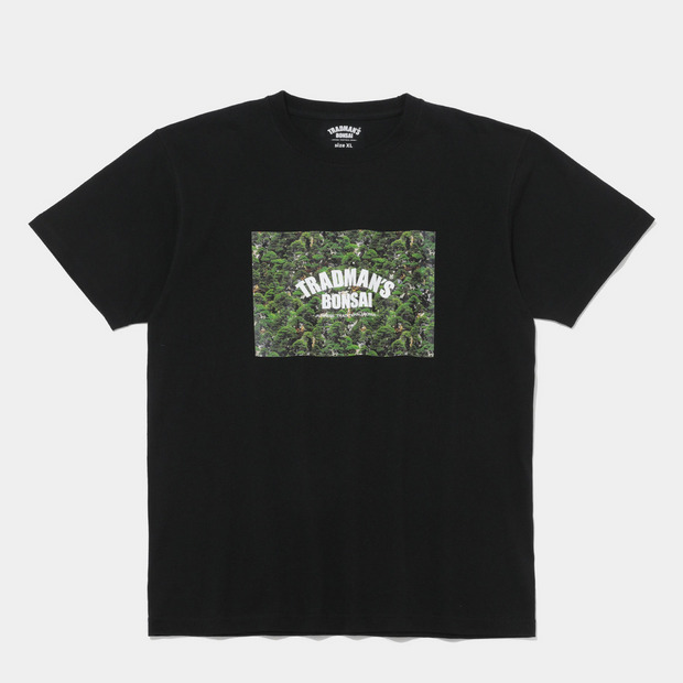 BONSAI CAMOUFLAGE TEE / BOX LOGO BLACK