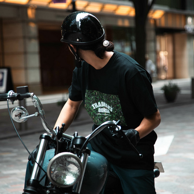 BONSAI CAMOUFLAGE TEE / BOX LOGO BLACK 詳細画像