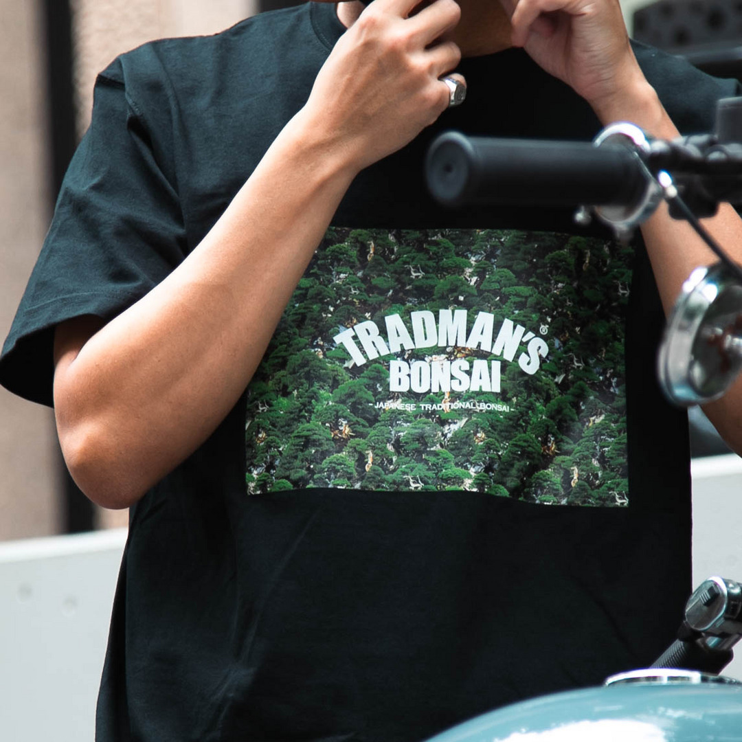 BONSAI CAMOUFLAGE TEE / BOX LOGO｜TRADMAN'S BONSAI ONLINE STORE