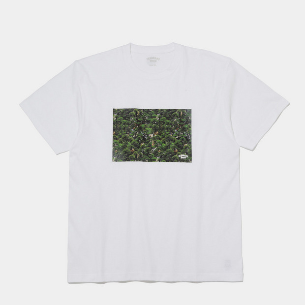 BOXCAMOUFLAGE TEE / WHITE 詳細画像