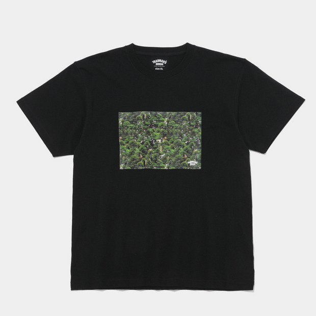 BOXCAMOUFLAGE TEE / BLACK 詳細画像