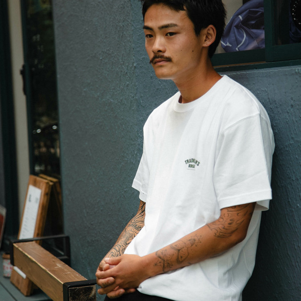 ARCH KAMON LOGO TEE / WHITE 詳細画像