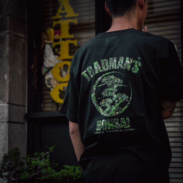 BONSAI CAMOUFLAGE TEE / TRAD KAMON 詳細画像