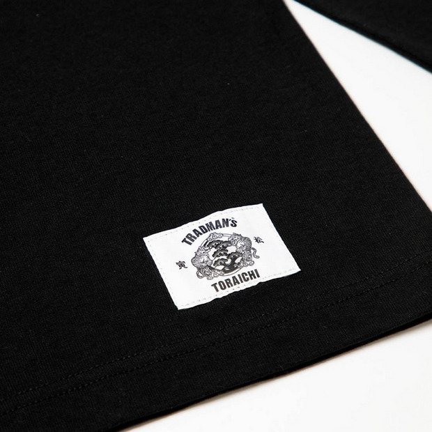 寅壱 x TRADMAN’S CREW NECK ロングT-SHIRTS ＜BLACK＞ 詳細画像