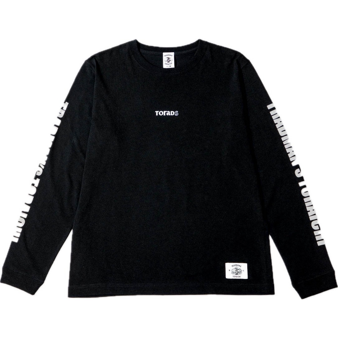 新作 寅壱 x TRADMAN’S CREW NECK ロングT-SHIRTS ＜BLACK トップス