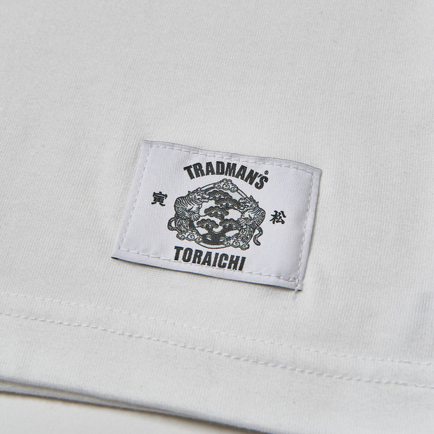 寅壱 x TRADMAN’S CREW NECK ロングT-SHIRTS ＜WHITE＞ 詳細画像