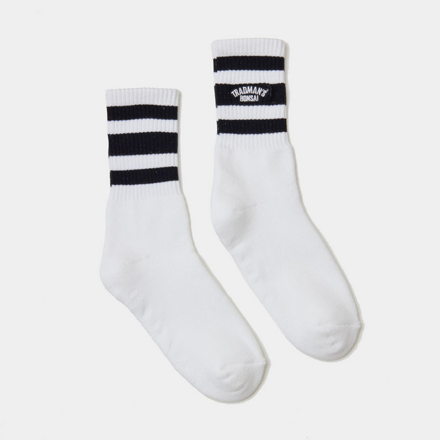 TRADMAN'S extra point socks / Black&Black 詳細画像