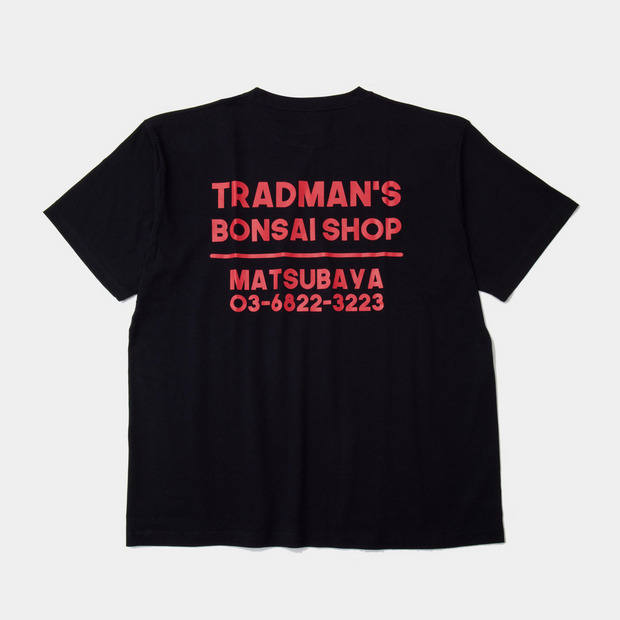 TRAD NUMBER TEE / BLACK