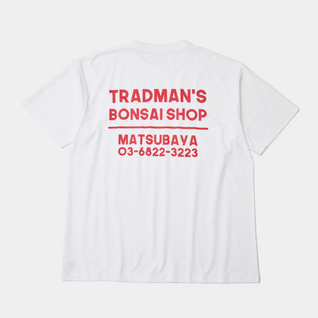 TRAD NUMBER TEE / WHITE 詳細画像