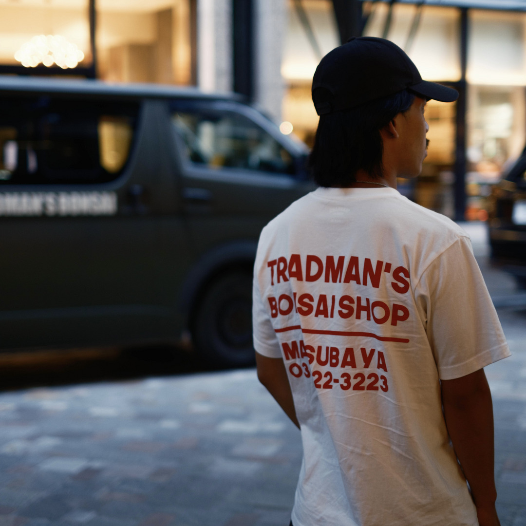 TRAD NUMBER TEE｜TRADMAN'S BONSAI ONLINE STORE｜トラッドマンズ