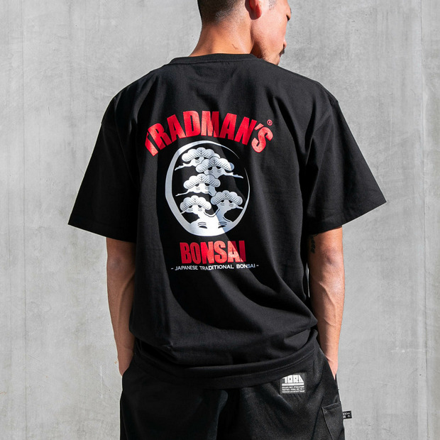 TRAD KAMON TEE / BLACK 詳細画像