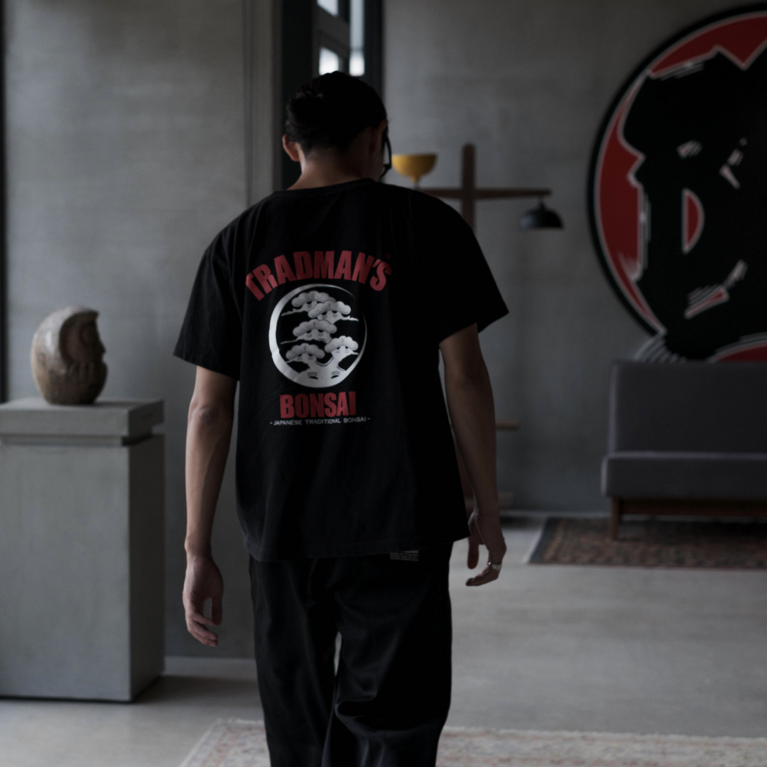 Timc Inc TRADMAN'S BONSAI L/S T-shirt 黒L Timc Inc TRADMANS BONSAI L/S T-shirt 黒M