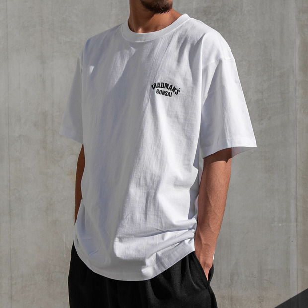 TRAD KAMON TEE / WHITE 詳細画像