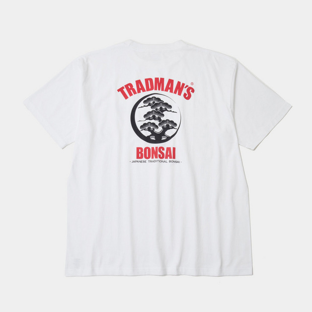 TRAD KAMON TEE / WHITE 詳細画像