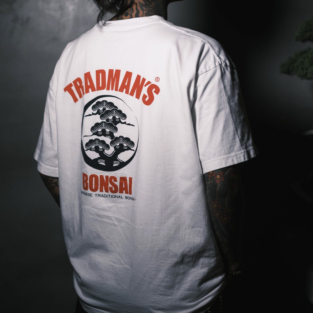 TRADMAN'S BONSAI 七分袖シャツ　トラッドマンズ Amazon.co.jp: 限定 TRADMAN'S BONSAI PHOTO T-shirt トラッド